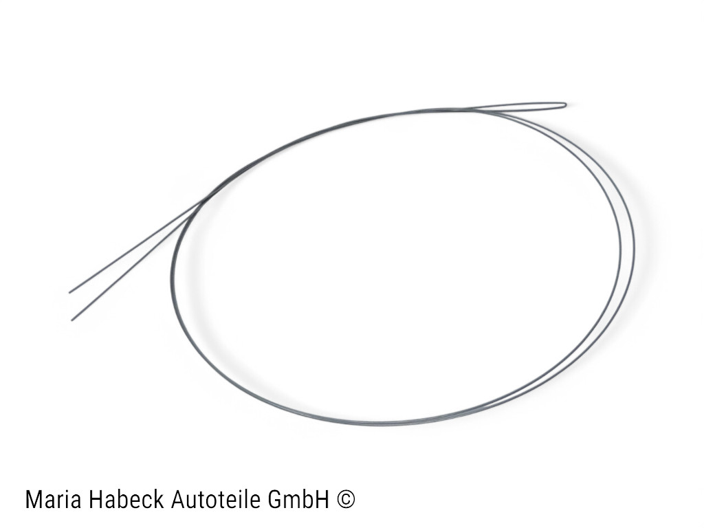 Gemo  heater flap cable / pull wire  for Posche 911 year 68-74  90142470104