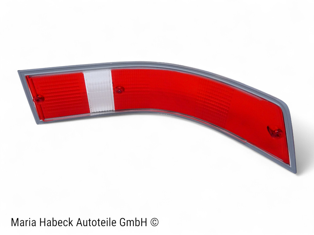 TMP Blinkerglas hinten links US Chrom kpl. Porsche 911 Bj. 69-89 90163190504 TMP Blinkerglas hinten links US Chrom kpl. Porsche 911 Bj. 69-89 90163190504