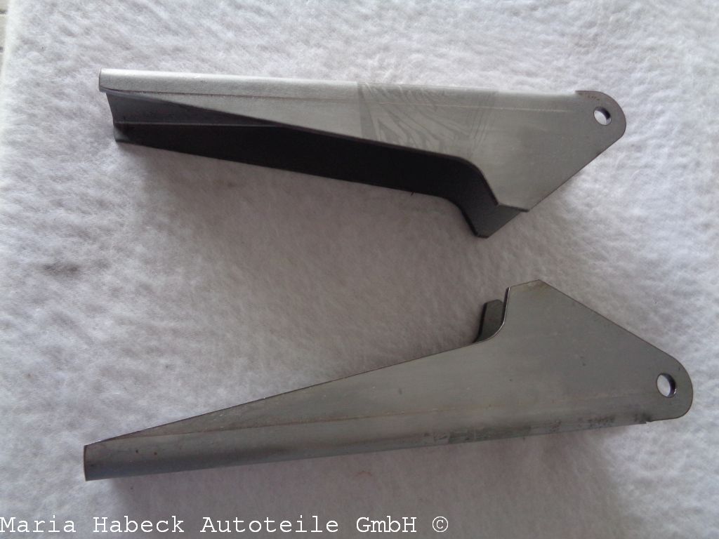 MKL strut brackets set steel perforated