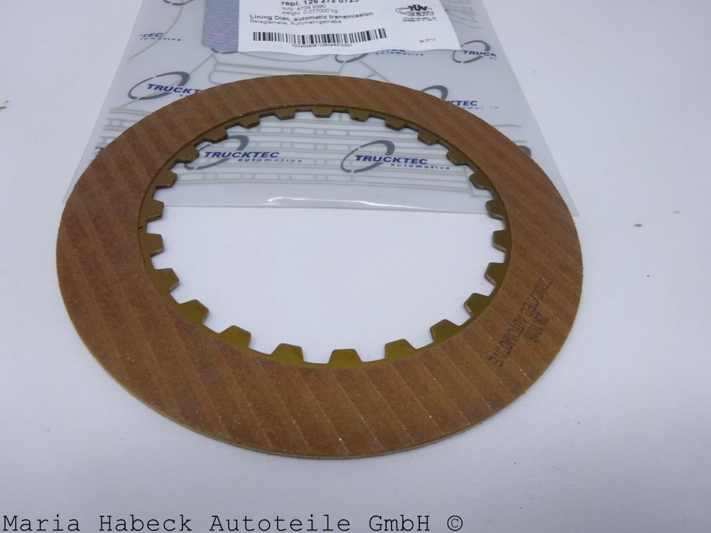 Trucktec  Belaglamelle  Automatikgetriebe Mercedes Benz  2,14 mm 1262720725