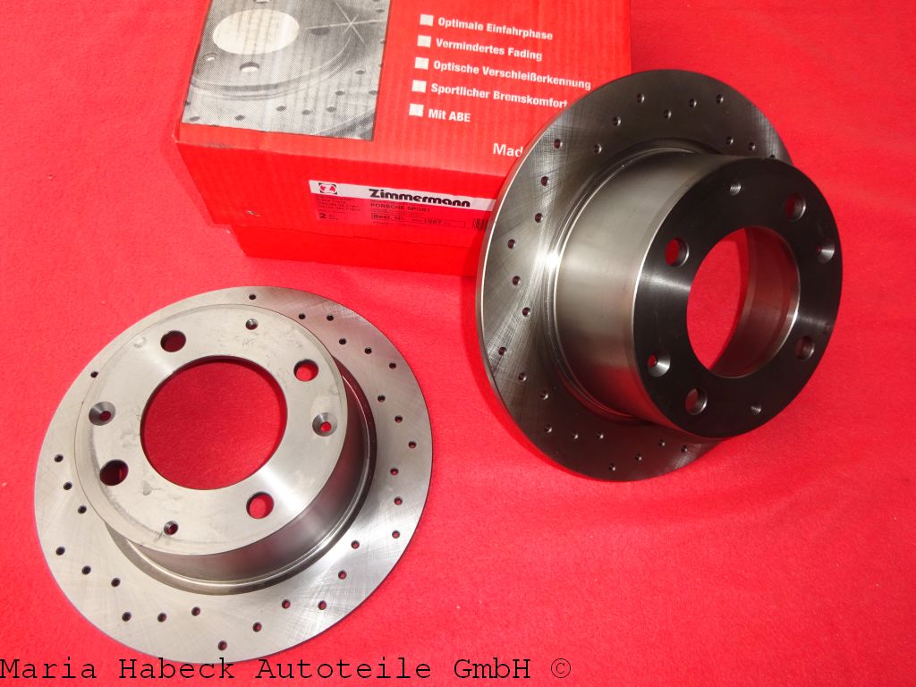 Zimmermann  Brake Disc SET Sport  Porsche  914 HA 1,7/1,8/2,0 460100750