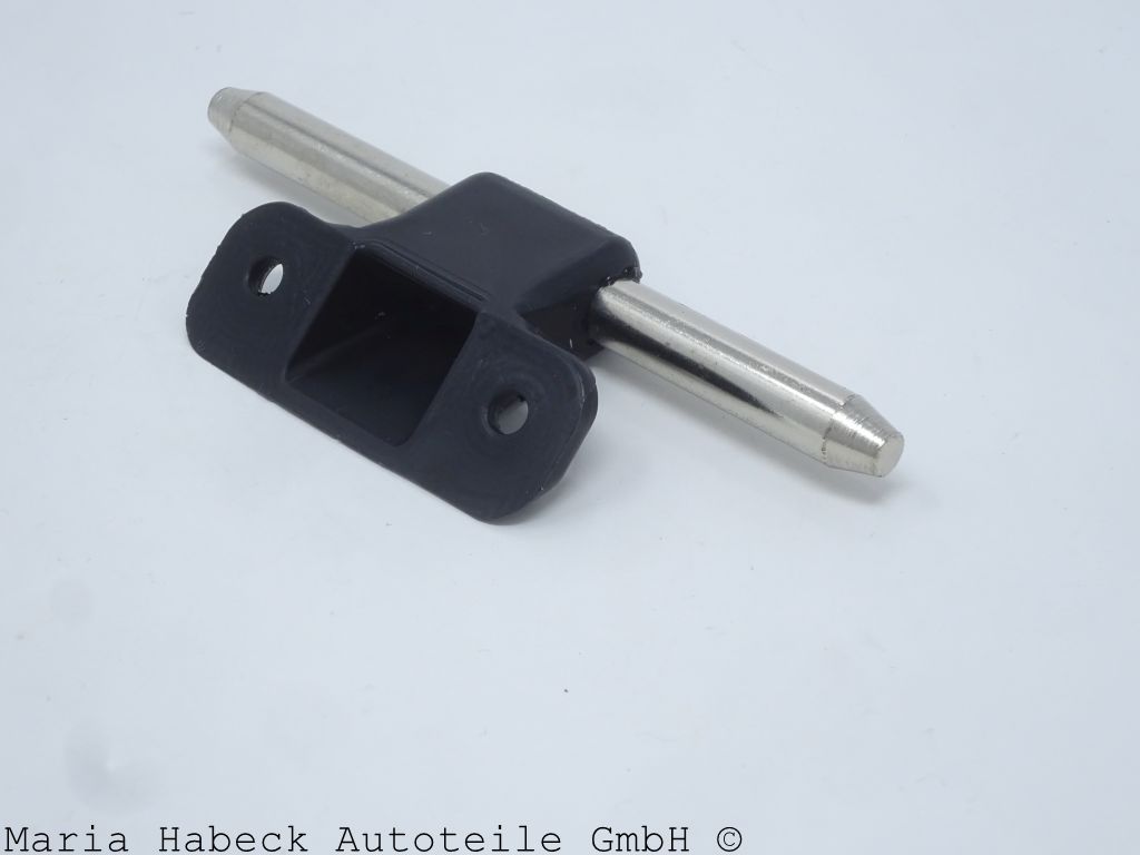 S-Trim Sonnenblendenhalter Mittelstück Kunststoff  für Porsche 914  91473132710