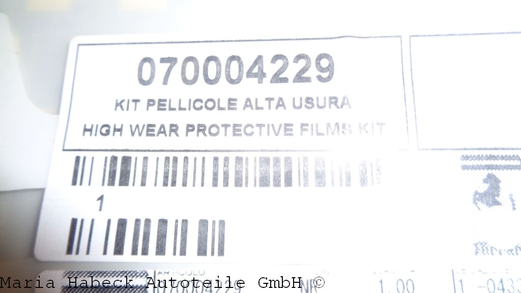 Ferrari GTC4 Lusso High Wear Film KIT 70004229