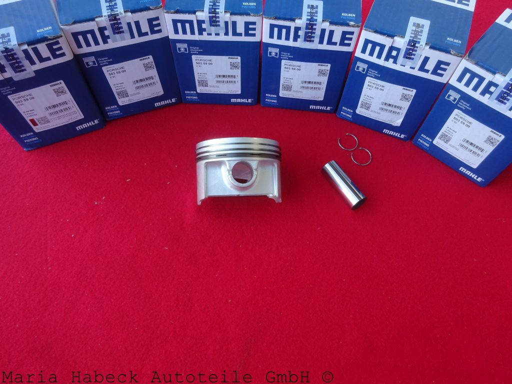 Mahle Kolben Set 6 Porsche 911  2,7 K-Jet 165 / 175 PS  503 59 00  PCG5035992