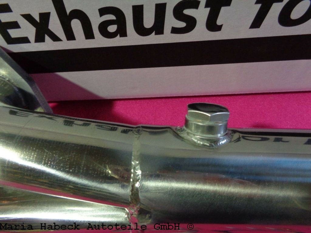 JP Vorschalldämpfer Sport Edelstahl mit Montagekit  92300S