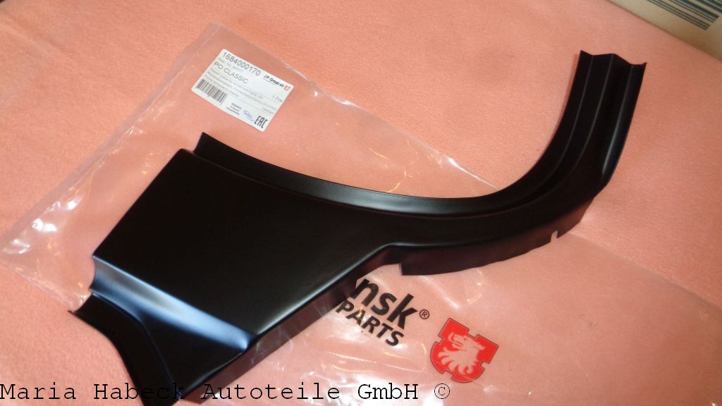 Reparaturblech Windlauf links   591017 Reparaturblech Windlauf links   591017