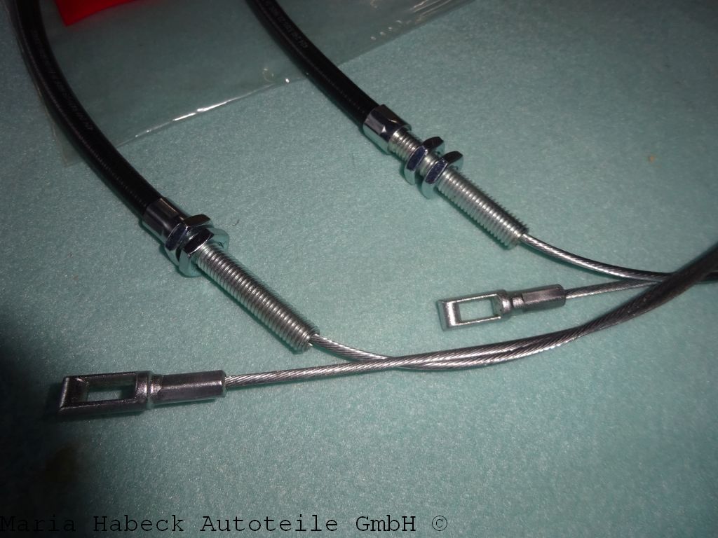 Gemo handbrake cables SET 2 Porsche 911 year 69-89 424240 91142455102 Gemo handbrake cables SET 2 Porsche 911 year 69-89 424240 91142455102