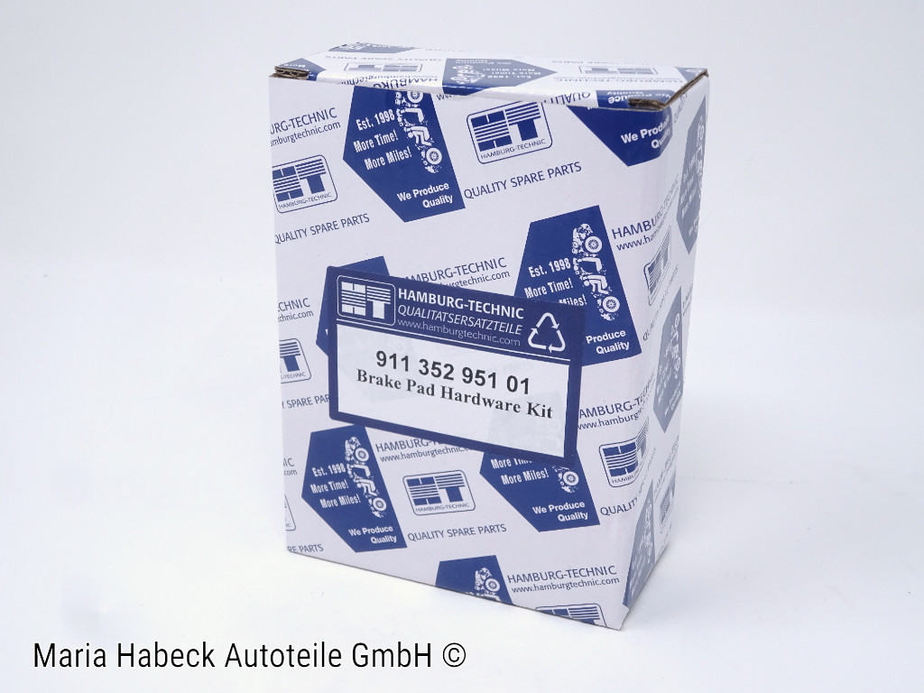 HT  Einbausatz für Bremsbeläge HA  Porsche 911 Carrera Bj. 84-89  91135295101