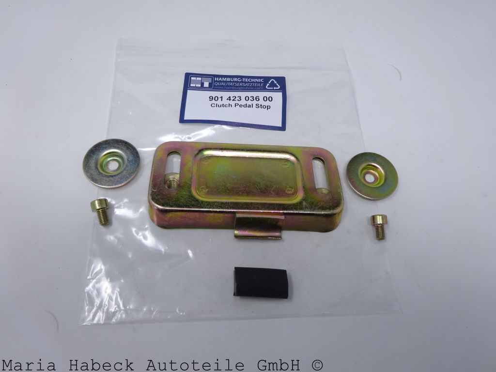 HT Clutch pedal stop w/ rubber complete  for Porsche 911 1965-86  90142303600