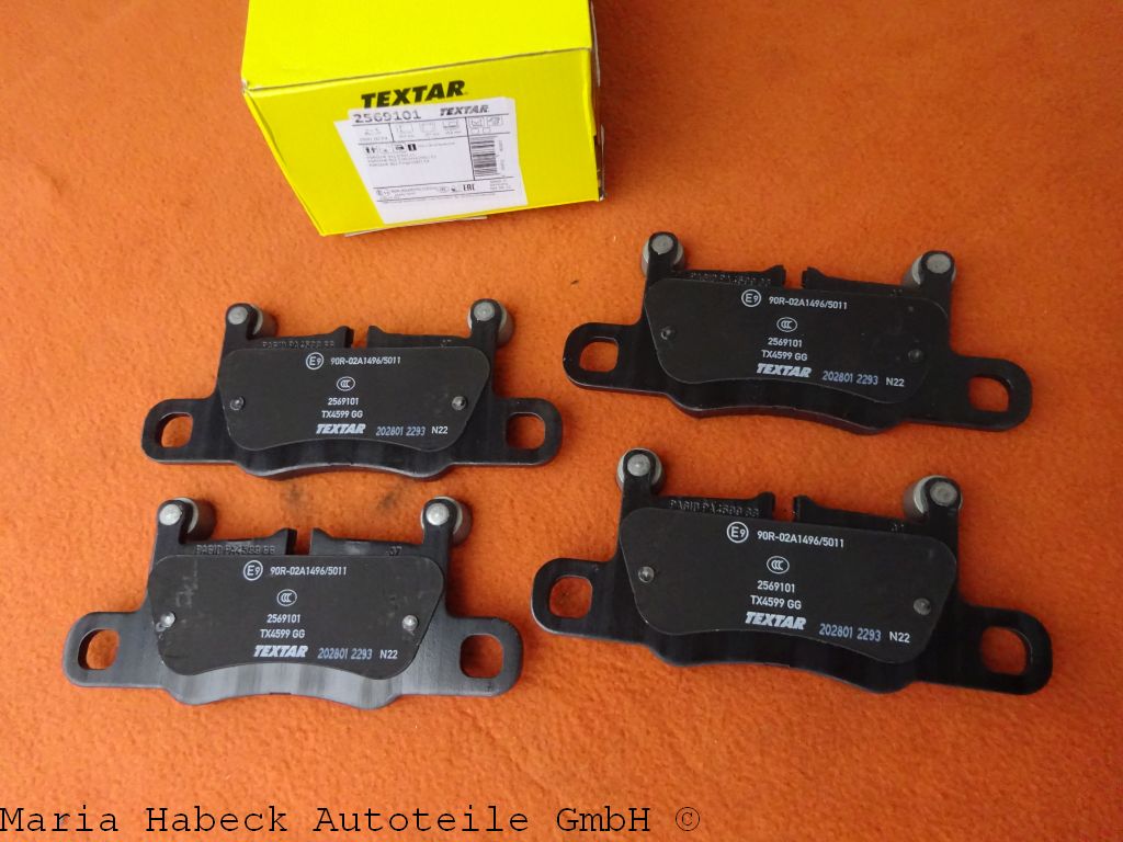 Textar Bremsbelag HA 991 / 992 ab Bj. 2011   2569101