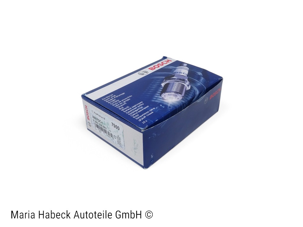Bosch spark plugs  WR7DC+