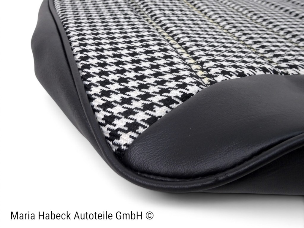 S-Trim Sitzbezug Kunstleder Pepita  SET 2 Stck  Porsche 911  74-84  91152107200