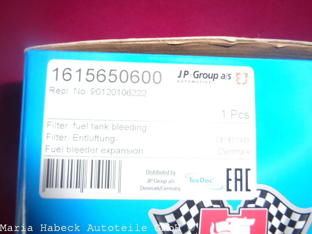 JP Benzintank -Entlüftungsbehälter Porsche 911 Bj. 69-73   90120106 22