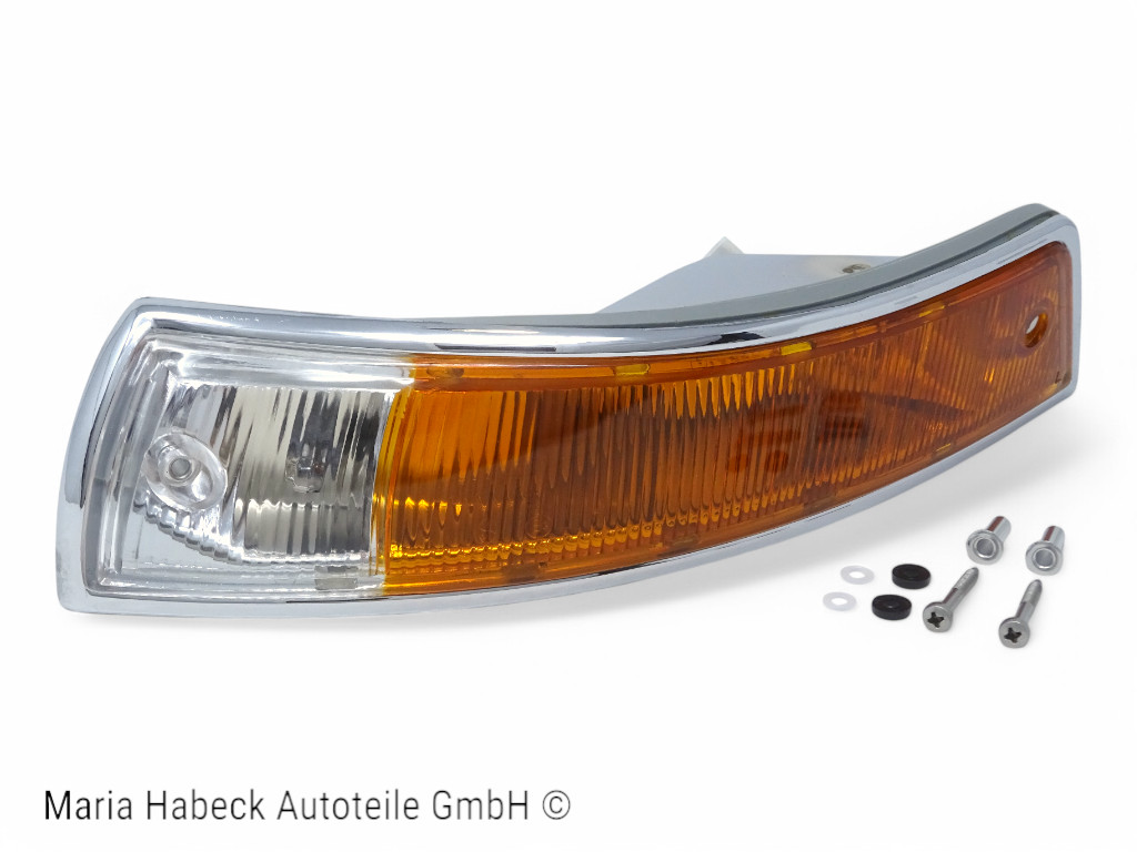 HT Blinkerleuchte komplett vorn links EU Porsche 911 Bj 65-68 90163140100 HT Blinkerleuchte komplett vorn links EU Porsche 911 Bj 65-68 90163140100