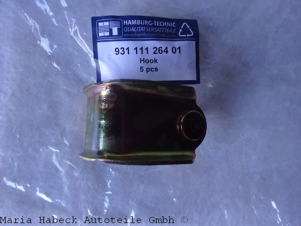 HT Mounting hook for rear silencer  for Porsche 924 / 944 / 944 S2  93111126401