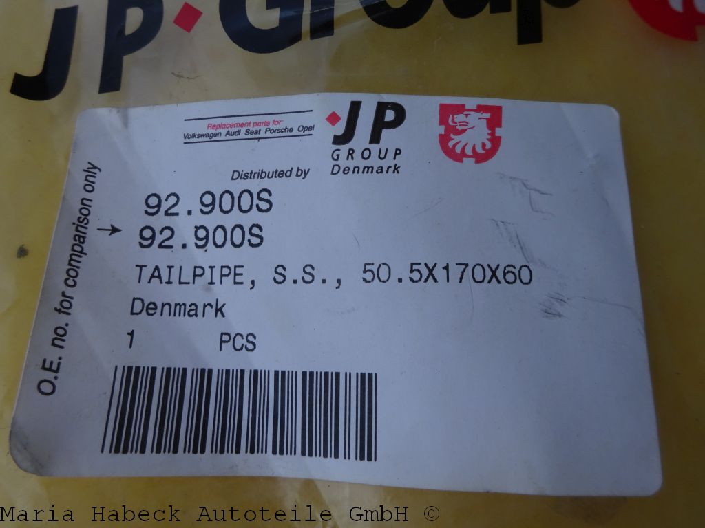 JP trim for tailpipe 356 / 911 Dual 92900S