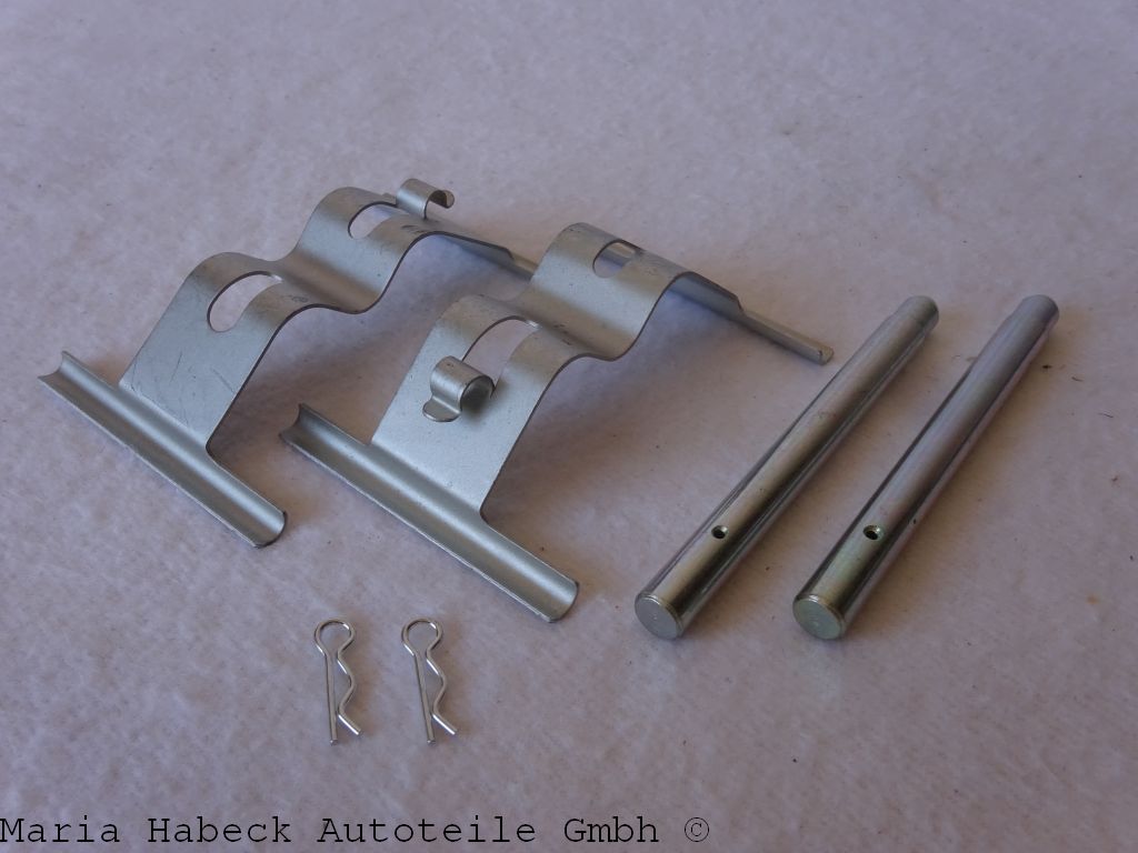 HT Spring plates + retaining pins Brake lining Porsche 996 997 Cayman 9963529590 HT Spring plates + retaining pins Brake lining Porsche 996 997 Cayman 9963529590