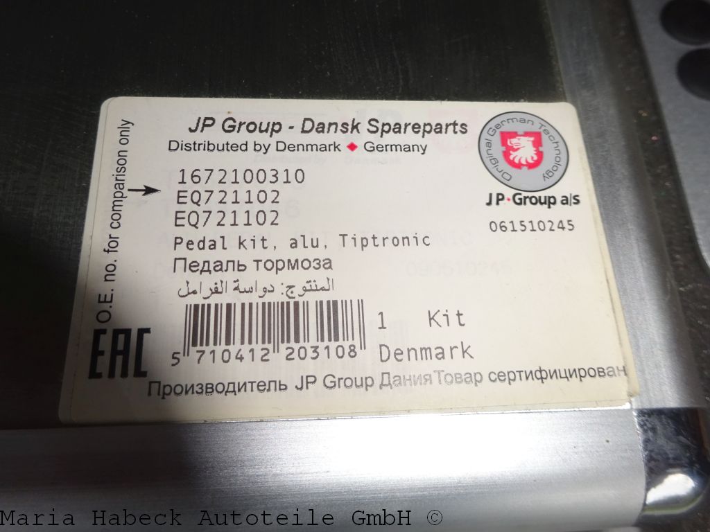 JP pedal set aluminum for Porsche 996 / 986 Boxster Tiptronic EQ 721102 JP pedal set aluminum for Porsche 996 / 986 Boxster Tiptronic EQ 721102