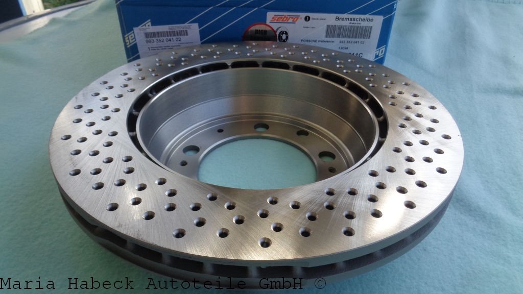 Sebro Bremsscheibe Porsche 993 Hinterachse   205811C     99335204102 Sebro Bremsscheibe Porsche 993 Hinterachse   205811C     99335204102