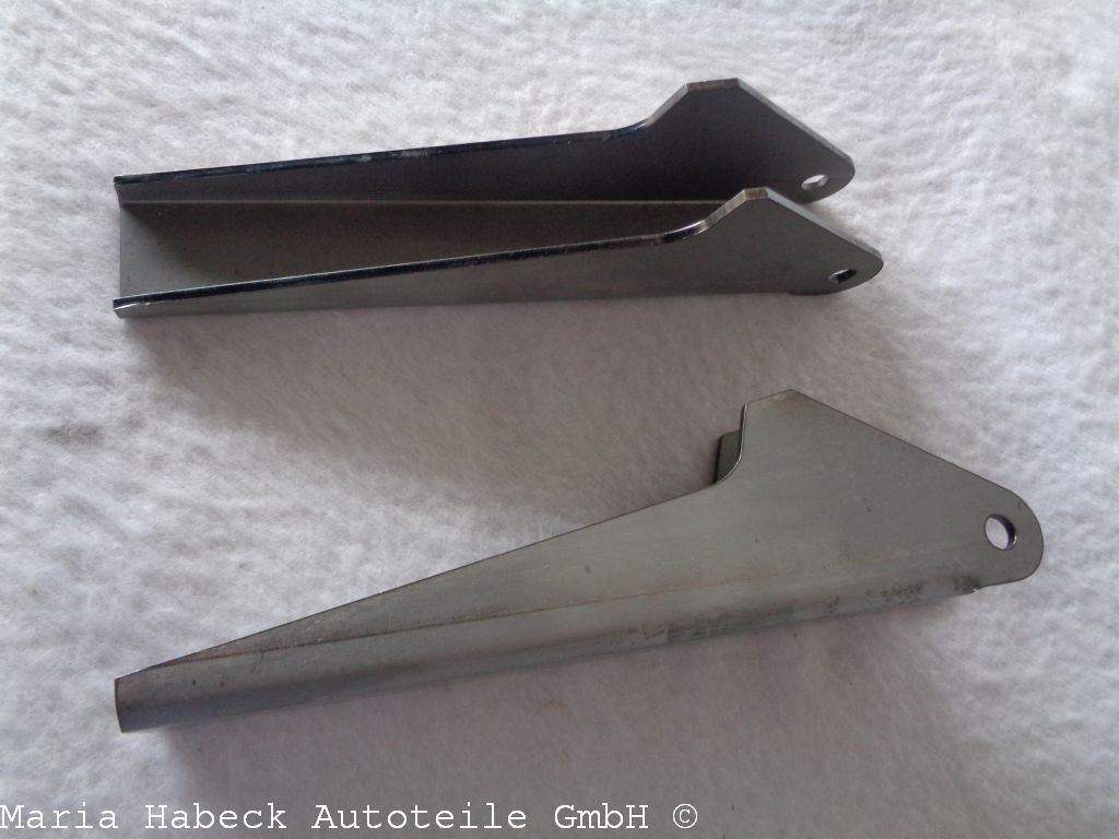 MKL strut brackets set steel perforated