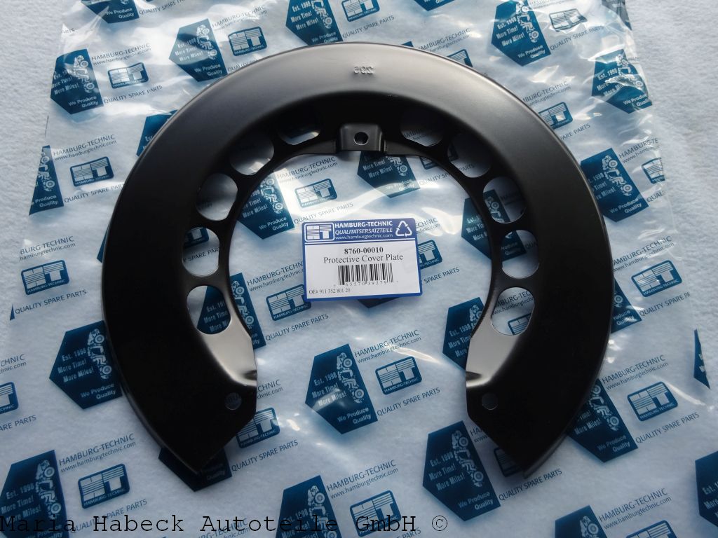 HT Brake dust panel 911 HA from 74 911 352 801 20 HT Brake dust panel 911 HA from 74 911 352 801 20