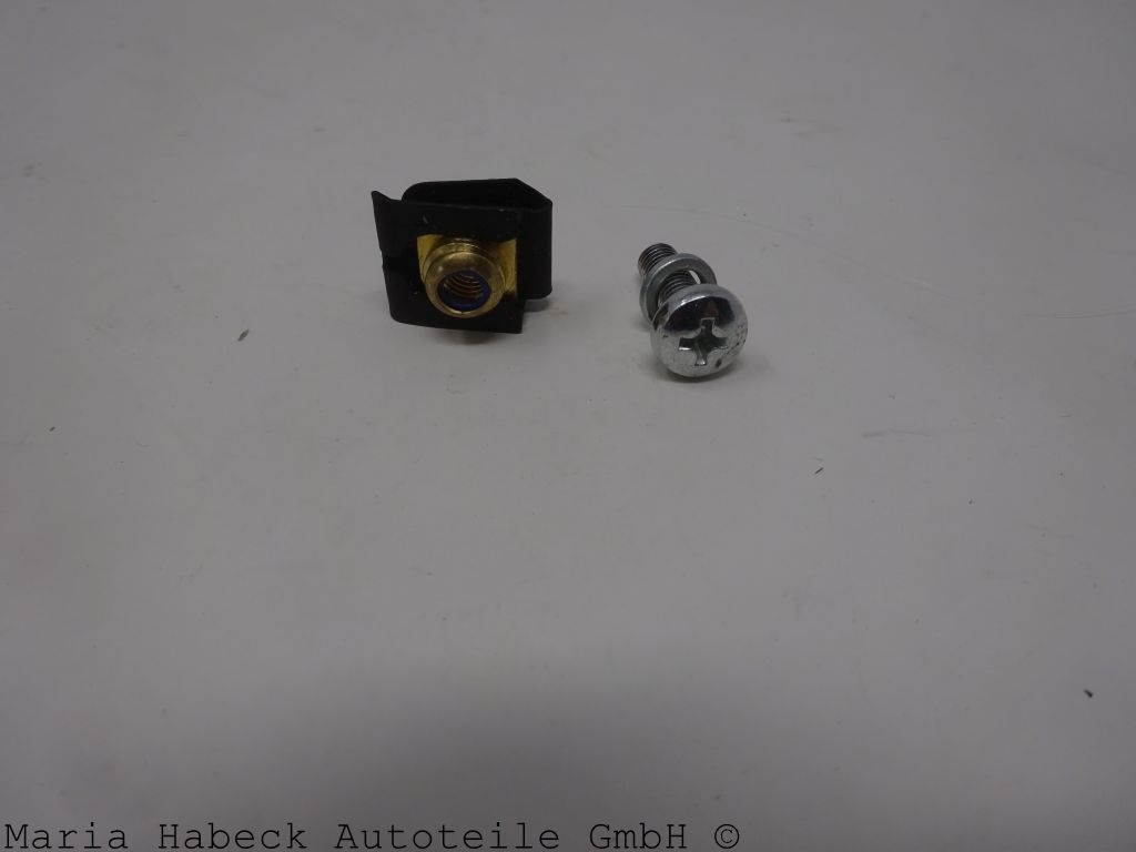 HT  Käfigmutter mit Schraube f. Leuchtengehäuse M5 für Porsche 911  99950731212