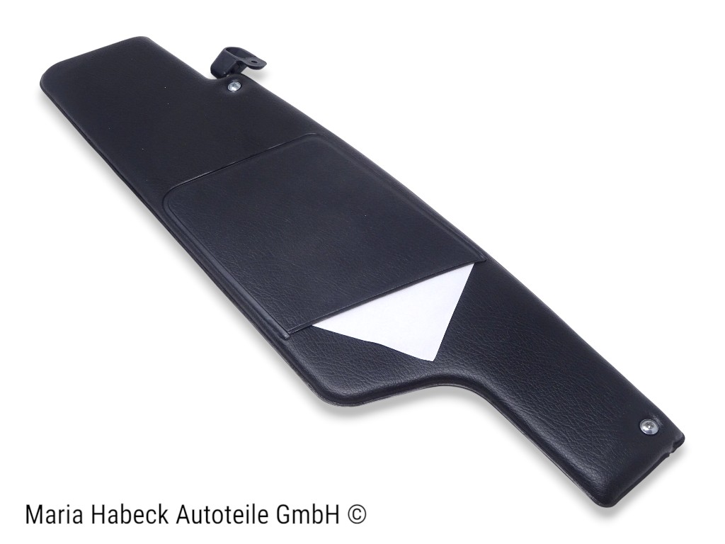 S-Trim  Sonnenblenden  SET  Porsche 914  schwarz  mit  Befestigung  901798017100