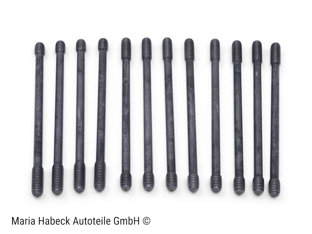 HT Stahl Bolzen/Stehbolzen SET 12 Stck  für Porsche 911 / 964 / 993  91110117200