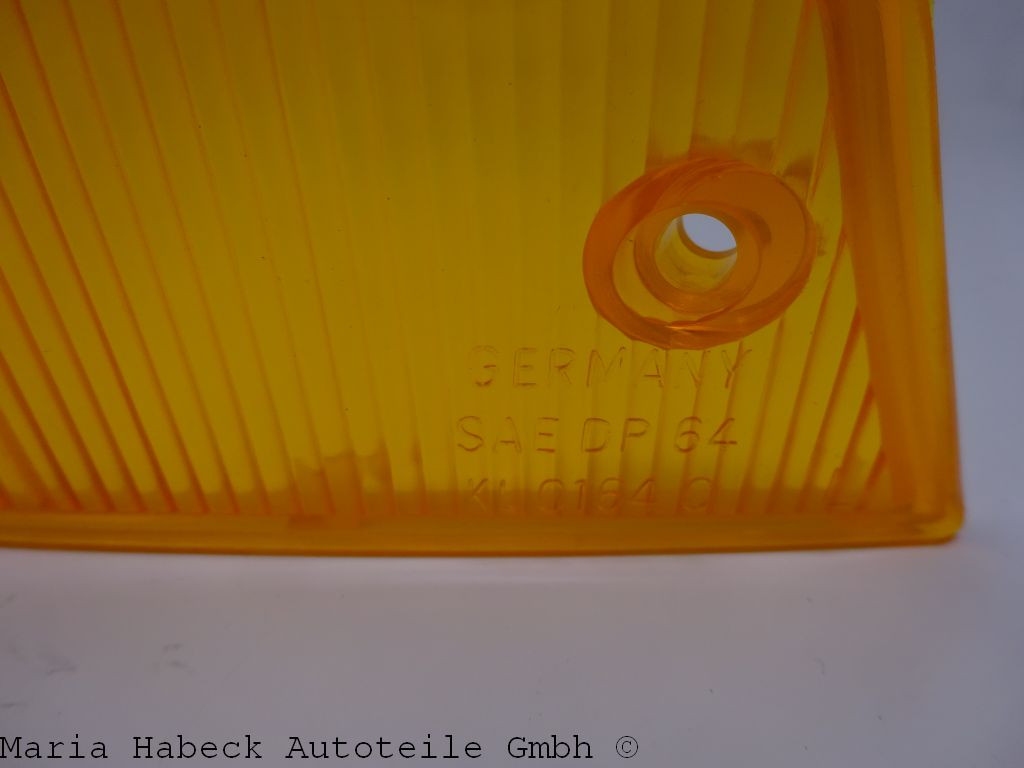 TMP replacement indicator lens front left US Porsche 911 / 912 65-68 90163104102