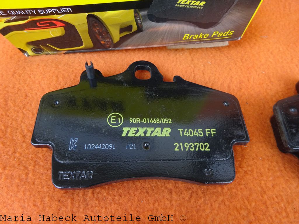 Textar Brake pad repair set front  2193702