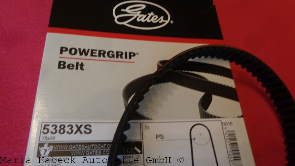 Gates timing belt for power steering pump Porsche 964 5383XS 964114718703