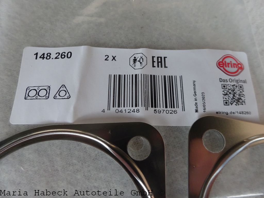 Elring Abgaskrümmerdichtung Set 2 für Porsche 997 / 987  148.260  99711111300