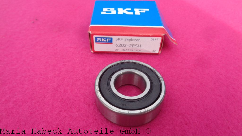 SKF Deep groove ball bearing 6202-2RSH