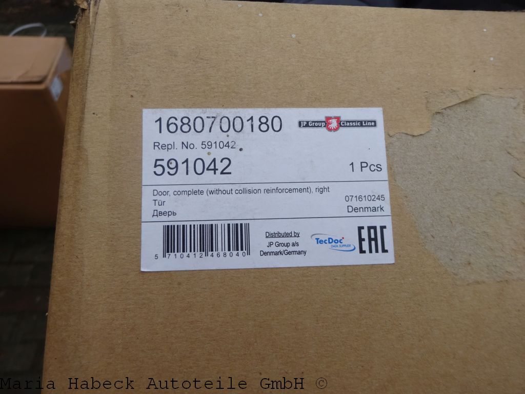 Tür Komplett 911 rechts 72-77   591042
