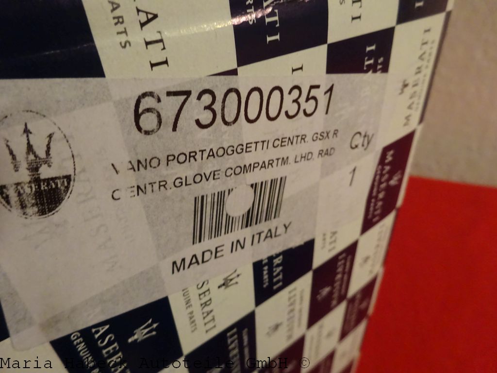 Abdeckung Mittelkonsole 673000351  für Maserati QTB Ghibli