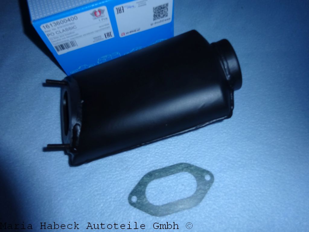 JP oil filler tank / breather steel Porsche 356 B/C 61610707900 JP oil filler tank / breather steel Porsche 356 B/C 61610707900