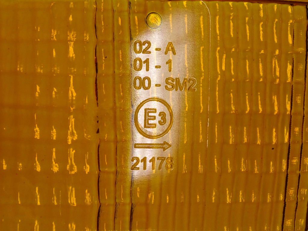 TMP  Blinker glass front EU black left  for Porsche 911 year 72-73  91163194300