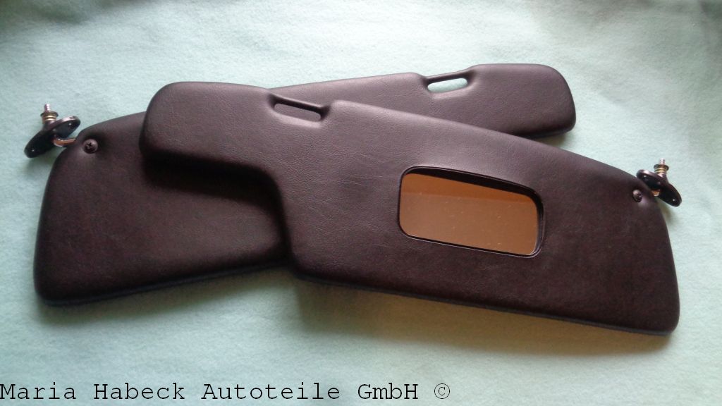 JP Sun visor SET black  911Coupe   68-77 1689800210 JP Sun visor SET black  911Coupe   68-77 1689800210