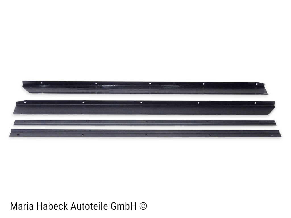 S-Trim iEinstiegsleisten Schwarz SET 4  Porsche 911   90155111550  90155111650