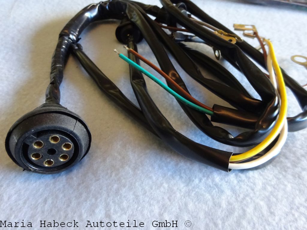 JP Wiring harness for  headlamp left  69-73   91161202400