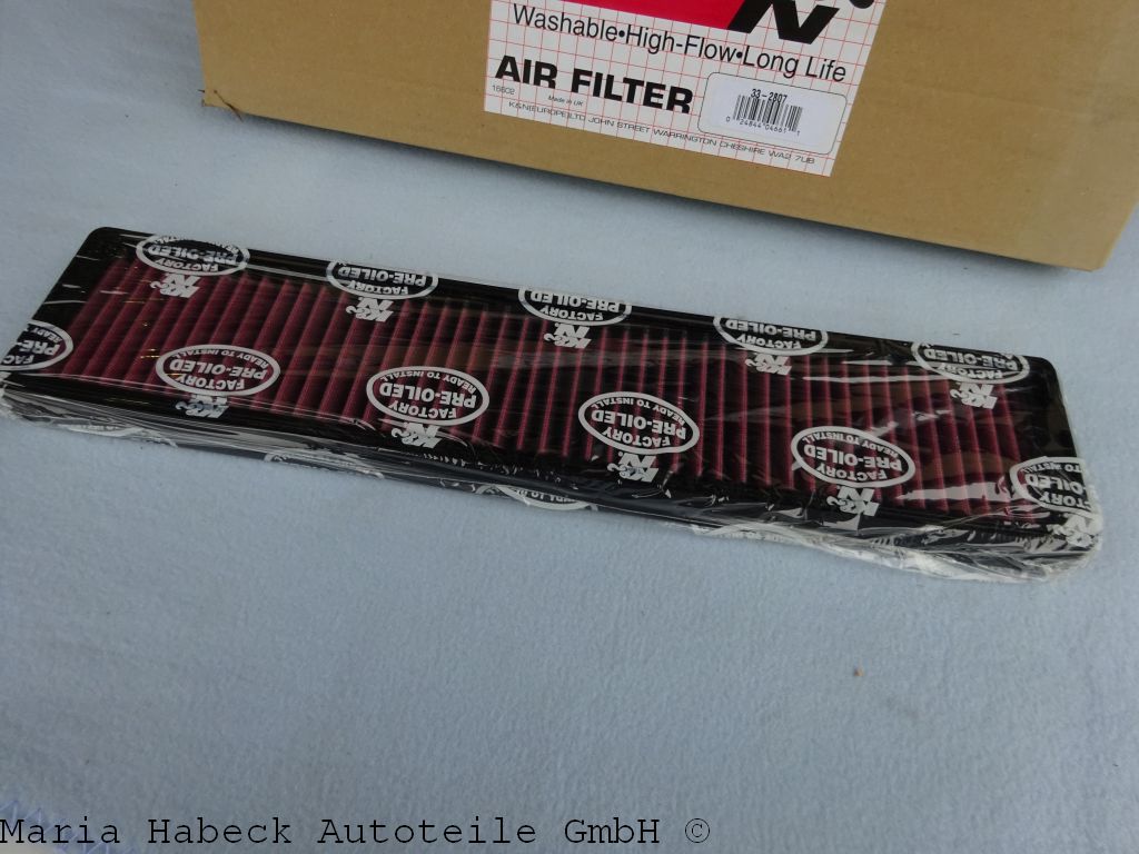 K&N Original air filter  Porsche 944S2  33-2807