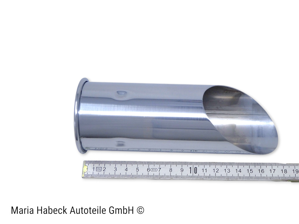 JP Blende in Chrom f. Endtopf  für Porsche 911 Bj. 64-73 / 914   90111124501