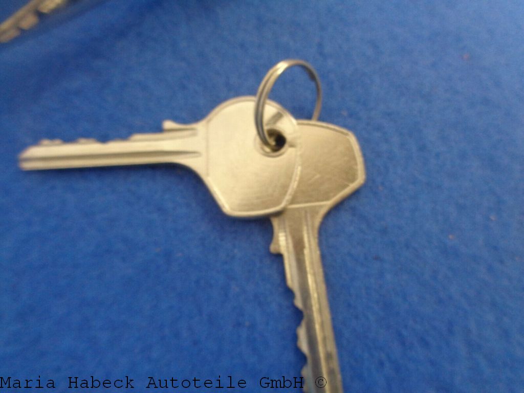 JP Auter door handle with lock cylinder chrome right 911 65-67