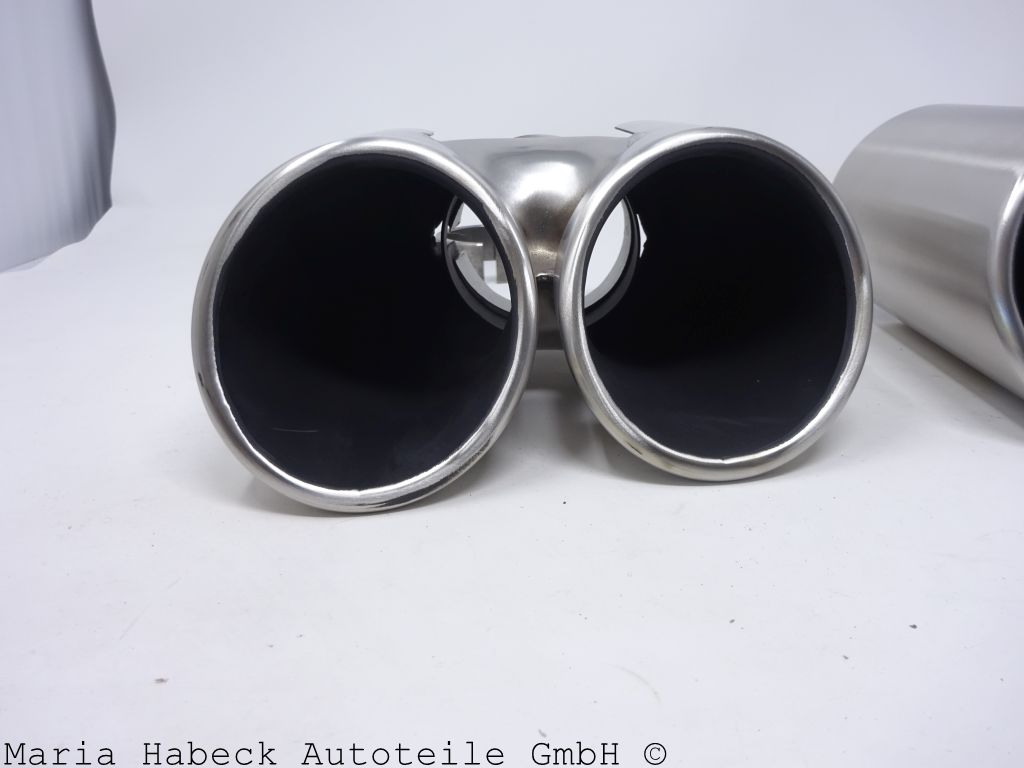 JP  Endtopfblenden  Edelstahl  Porsche 997  Carrera Look  97.901S