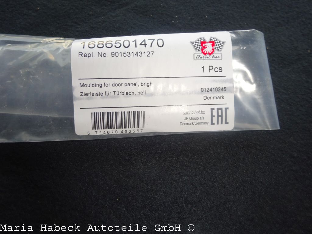 JP trim strip for door shaft Porsche 911 Coupe aluminum left outside 90153143127 JP trim strip for door shaft Porsche 911 Coupe aluminum left outside 90153143127