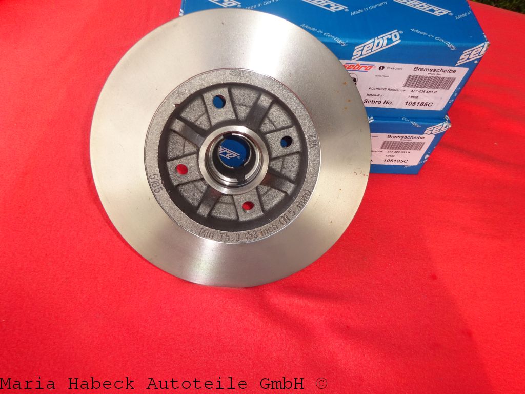 Sebro Brake Disc SET 2 924 VA year 75-85 105185C