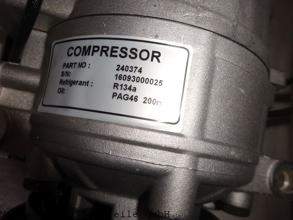 Teamtec Air Conditioning Compressor 964/993 Teamtec Air Conditioning Compressor 964/993