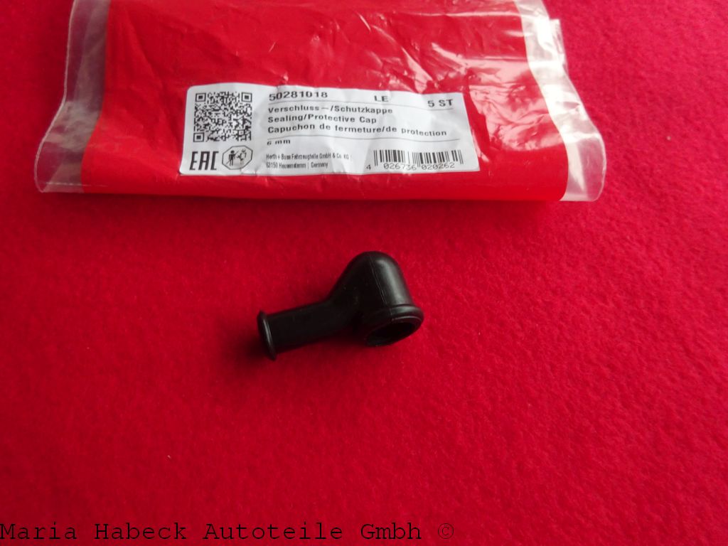 H&B Kabelschutzkappe Schwarz für Zündspule u. Lichtmaschine   61610938100