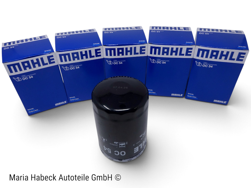 Mahle Ölfilter SET 5 Stck  Porsche 911 / 964 Bj. 72-93  OC 54  OC54  93010776403