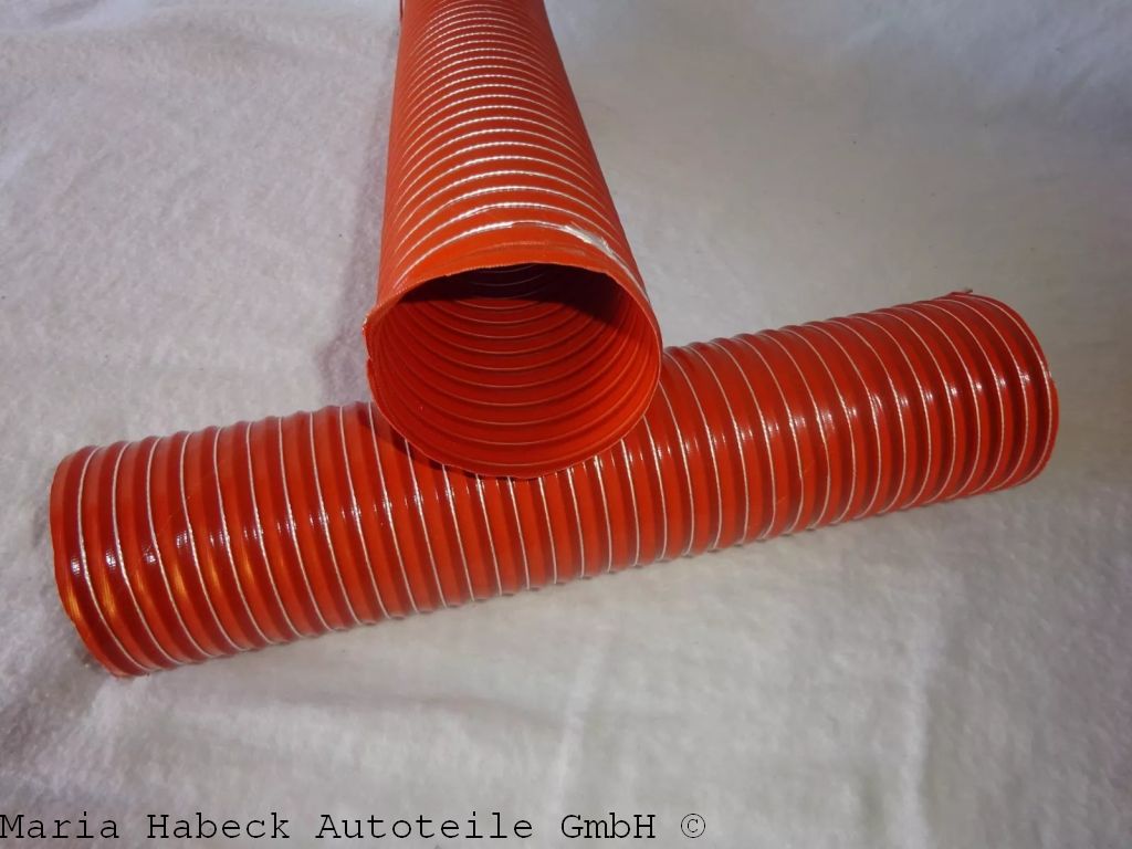 HT heater flap hose Set 2 pcs. red approx. 0.33 cm  for Porsche 964  96457278500